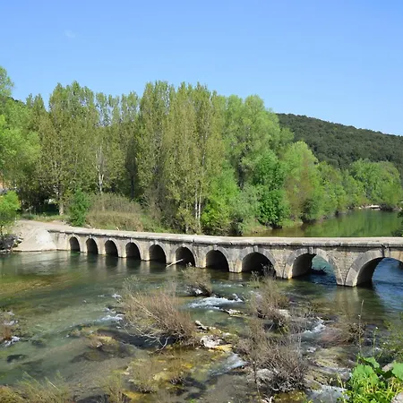 In Near River Montclus (Gard)