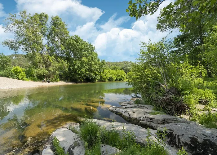 In Near River Ferienhaus Montclus (Gard)